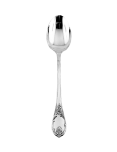 Silver Metal serving spoon MARLY MAT CHRISTOFLE